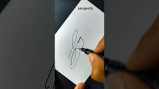 sangeeta name signature style #signoartist #signature #100million #100crore