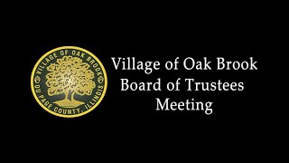 2022-08-10 Village of Oak Brook Public Safety Seminar