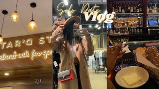 Solo Date Night Vlog! | GDWM, GRIEVING + RETAIL THERAPY, + TAKING MYSELF TO DINNER AND A MOVIE✨