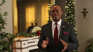 A Christmas message from Dr. Dumay to the Elms College community