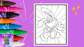 Humanized Hopy Hopscoth From Poppy Playtime #coloring_pages #poppy #Playtime