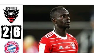 DC United 2-6 Bayern Munich Highlights &All Goals 2022 #bayernmunich #dcunited #preseason #sadiomane