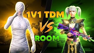 PUBGMOBILE ROOM 1VS1 WITH {ROCKOP} KILL ? #khizargameing