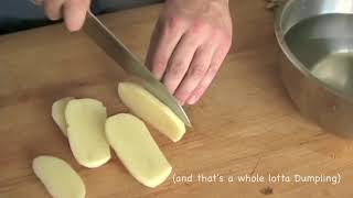 How To Cut Potatoes For French Fries  - The Executive Chef's Channel