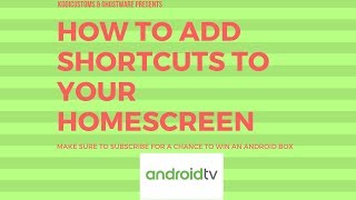 How To Make Homescreen Shortcuts