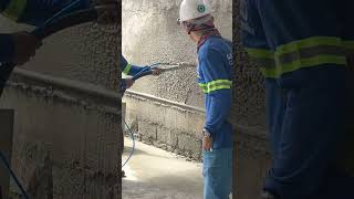 Shotcrete Machine Demonstration and How it Works