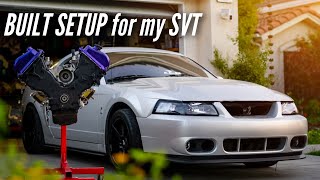 Welcome back my NEWLY BUILT and CAMMED MOTOR FOR MY SVT COBRA