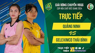 🔴Trực tiếp | QUẢNG NINH vs GELEXIMCO THÁI BÌNH | Vòng trụ hạng - Giải bóng chuyền VĐQG cúp HCĐG 2024