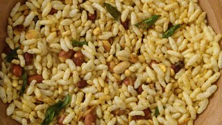 Puffed Rice Mixture | Maramarala Mixture | Murmura Mixture |Masala Pori |Garlic Puffed Rice Mixture