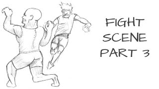 FIGHT SCENE PART 3 (TRADITIONAL ANIMATION)