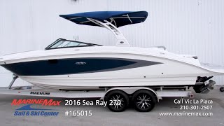 Beautiful Sea Ray 270 Sundeck