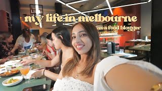 (vlog)ONE WEEK IN MY LIFE AS A FOOD BLOGGER IN MELBOURNE📸 | PLACES TO EAT | BLOGGER EVENTS🥂 and MORE