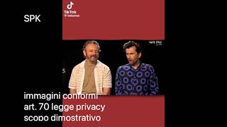 SPOKEN WORDS: "NOI NON LITIGHIAMO", con David Tennant e Michael Sheen