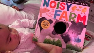 Reading Noisy Farm Book/ReadAloud/SoundBook/Nursery Book/Educational Videos for Babies and Toddler