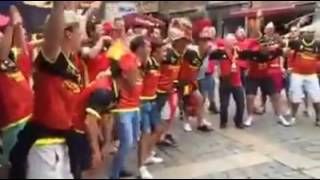 UEFA Euro 2016 - Belgium fans show us the funny side of football chants with a very original song