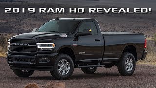 2019 Ram HD Revealed. 1,000 FT LBS OF TORQUE! ALL NEW FRAME!