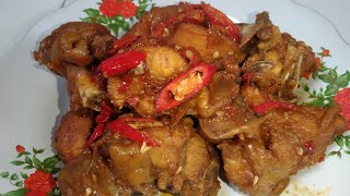 Resep dan Cara masak  Ayam Kecap enak