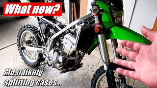 What's the Plan to Fix the Knocking Engine? (KLX351 Update) | Checking the Top End