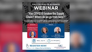 Has COVID-19 broken the Supply Chain? Where do we go from here?