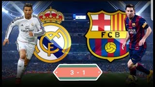 مباراة الكلاسيكو Real Madrid vs Barcelona  2017