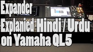 What is an Expander How to use on Yamaha QL5 (Hindi/Urdu)