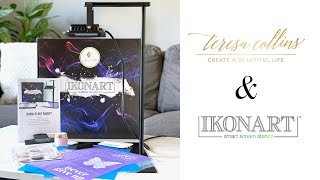 TERESA COLLINS & IKONART COLLABORATION! CREATE YOUR OWN STENCILS!