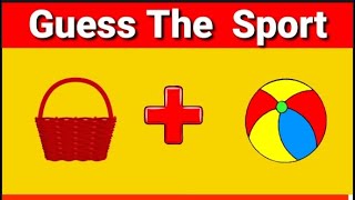 Can You Guess The Sports By Emoji ? | 20 Seconds Challenge | Guessing Game for you