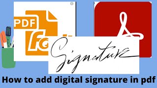 digital signature in pdf