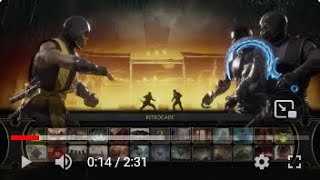 Mortal Kombat 11 Scorpion vs Noob Saibot (Very Hard)