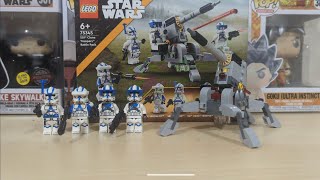 Lego Star Wars: 501st Clone Troopers Battle Pack - 75345 - Lego Review