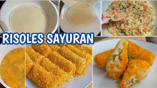 RISOLES EKONOMIS ISI RAGOUT SAYURAN || KULIT RISOLES LENTUR TIDAK MUDAH SOBEK