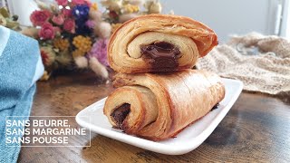 Roulés Feuilletés : Pâte Feuilletée Vegan Express (Sans Margarine, Sans Soja)