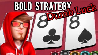 Check/Fold ALL HANDS until in the money, then All In ALL HANDS in top 3 | HD Poker Strategy