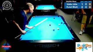 Eddie Little vs Runal Bhatt - 10 Ball Tournament - 5th Place - Points Event #8 - 10/5/24