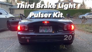 Miata Third Brake Light Pulser Kit! Mx5 spec D episode 2!