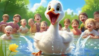 Children's Song: The Lovely Little White Goose #kidsvideo #kidsongs #kids