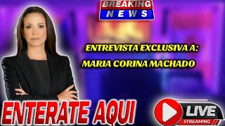 ENTREVISTA DE VOZ A MARIA CORINA MACHADO .