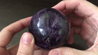 Amethyst sphere, origin:Rwanda 62 mm