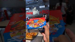 Eating Pizza Hut’s Pizza In Domino’s Pizza Challenge 😍❤️ #shorts