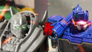 Rhinox vs soundwave :stop motion: (idea came from @Theultrabumblebee)