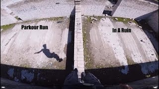 Short Parkour POV Run In A Ruin (Parkour In Russia)