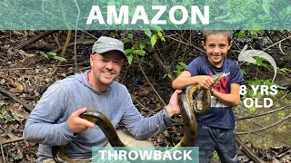 8 year old visits AMAZON Rainforest (PERU)