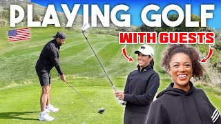 Playing golf in the U.S for the first time | Part 2