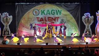 2022 KAGW Talent Time - Cinematic Group Dance -  Category 3 Studio Dhoom Teams Girls