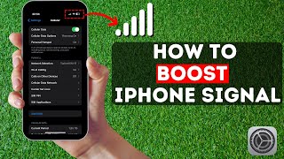 How to Boost IPHONE Signal