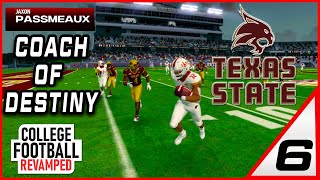 Standoff in San Marcos! | Coach of Destiny Series | NCAA Football 14 Revamped Dynasty | Ep. 6