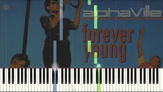 Alphaville - Forever Young | EASY Piano Tutorial