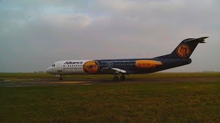 Alliance Airlines Fokker 100 - "1st Trans Pacific Flight" | Norwich Airport | 13/01/2018