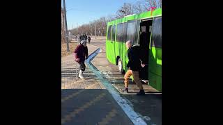 Bus driver turns the tables on ill-mannered passengers #shorts