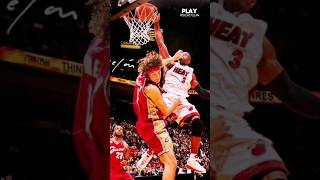 DWYANE WADE POSTERIZED DUNK ANDERSON VAREJAO MIAMI HEAT VS CLEVELAND CAVALIERS😱#nba #podcast #shorts